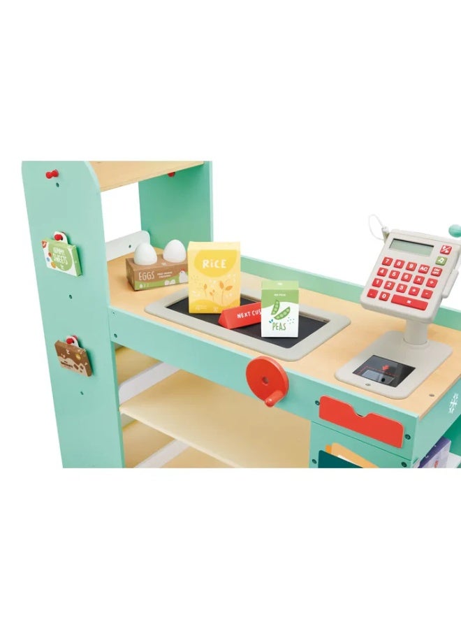 Hape سوبر ماركت هابي الذكي والخشبي - Image 4